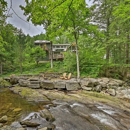 Beautiful Jay Peak Home Near Creek And Waterfalls!